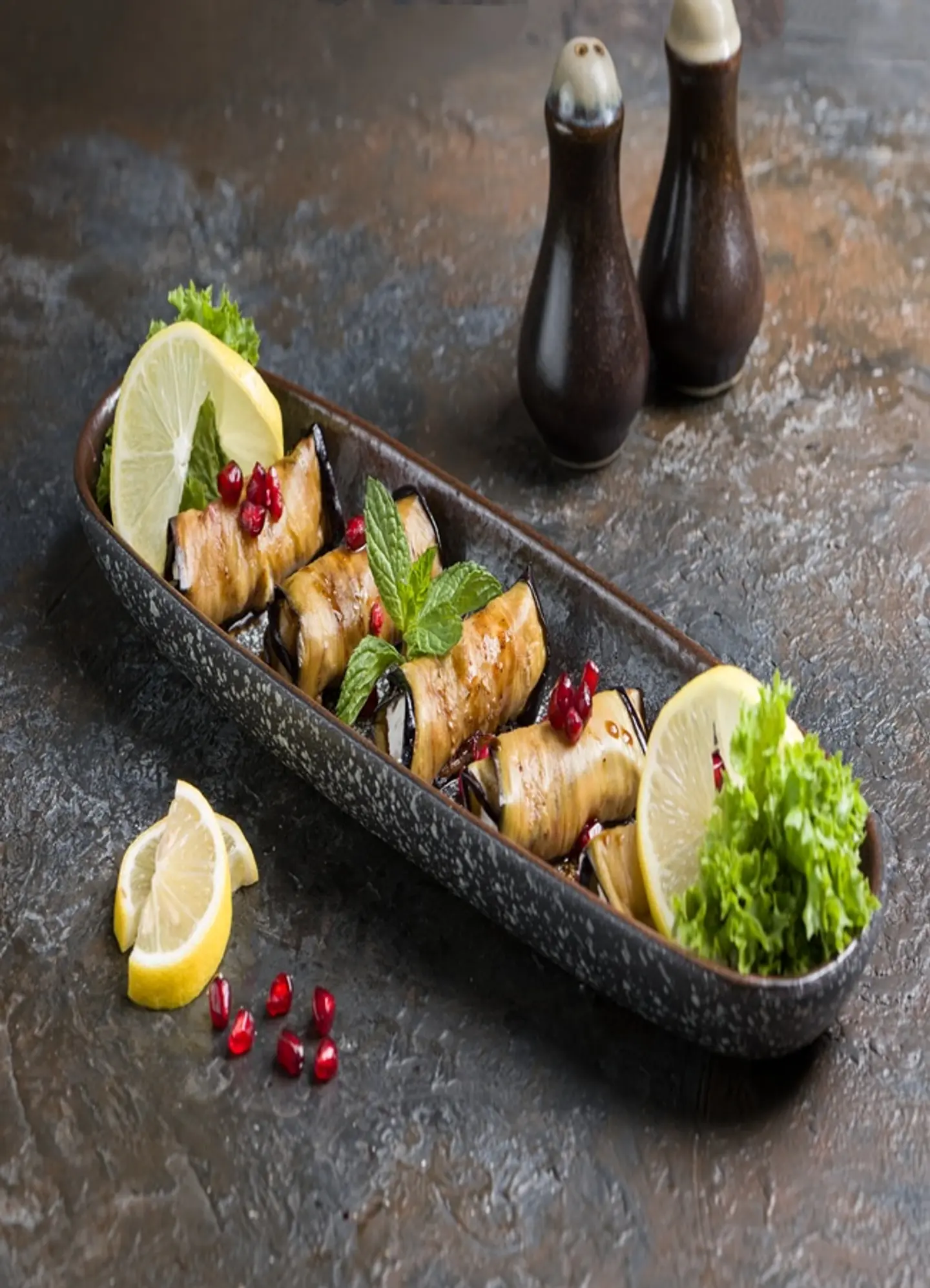 لفائف الباذنجان