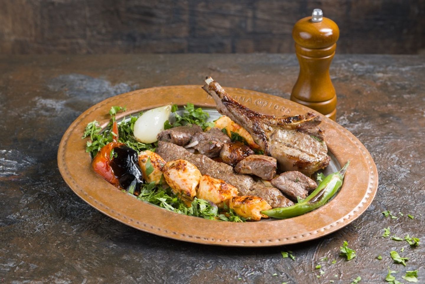 Mixed Grill With Lamb Chop