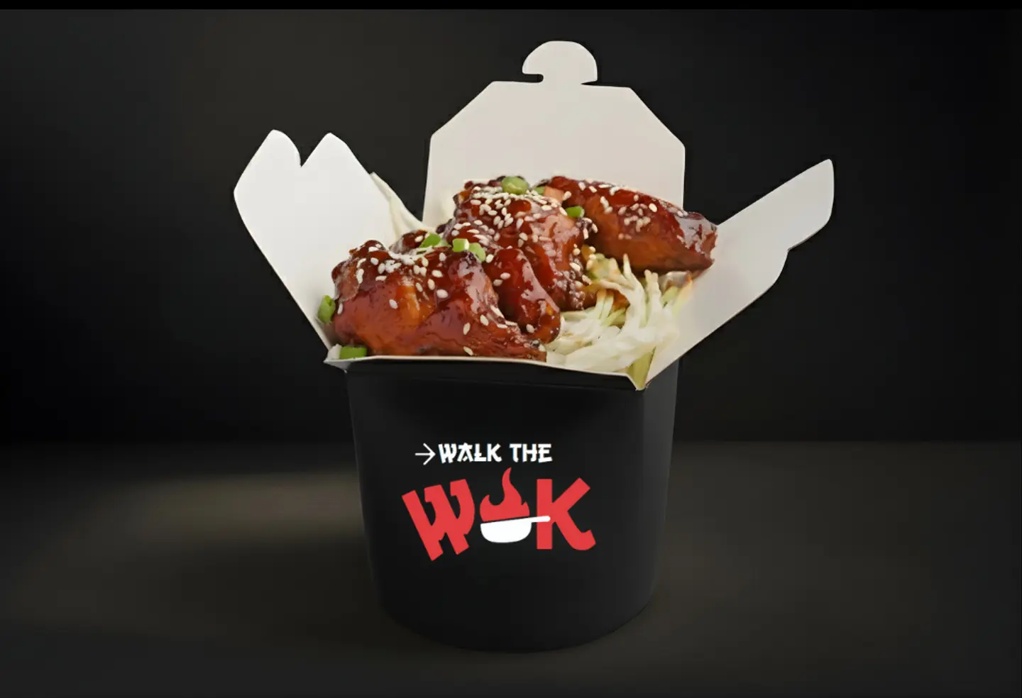 أجنحة الدجاج بالسمسم