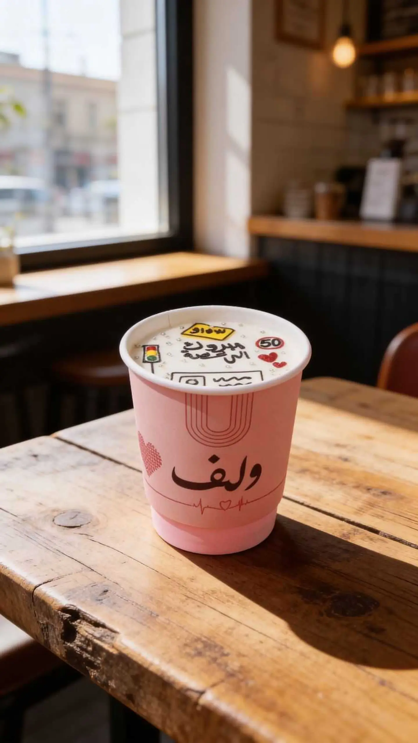أ- مبروك الرخصة كوب كيك