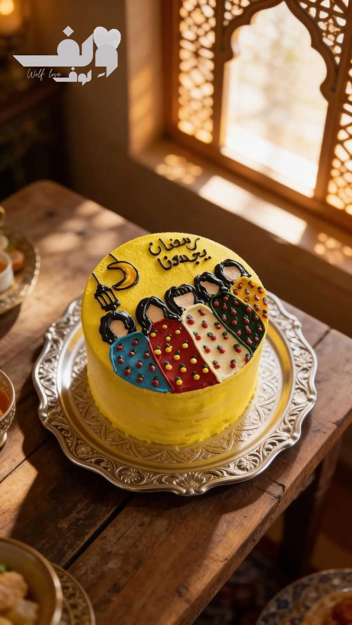 أ- رمضان يجمعنا (4 انش - 3 طبقات)