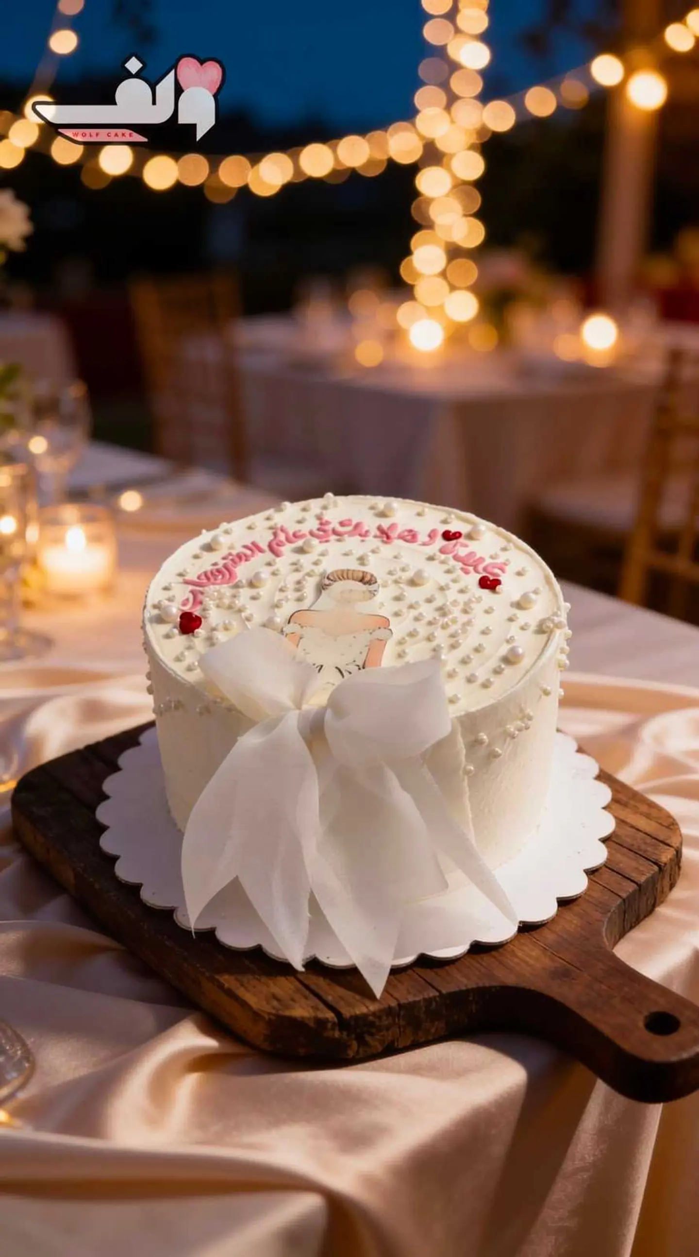 A  Welcome To Married Life Cake (6 Inches – 3 Layers)