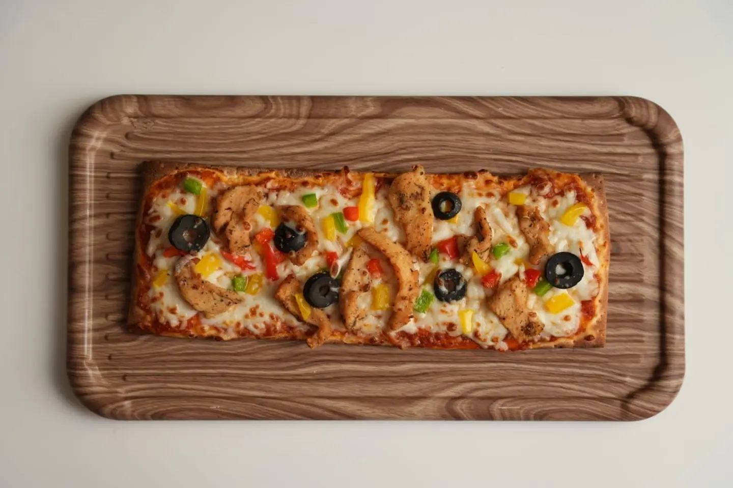 Fajita Chicken Toastizza