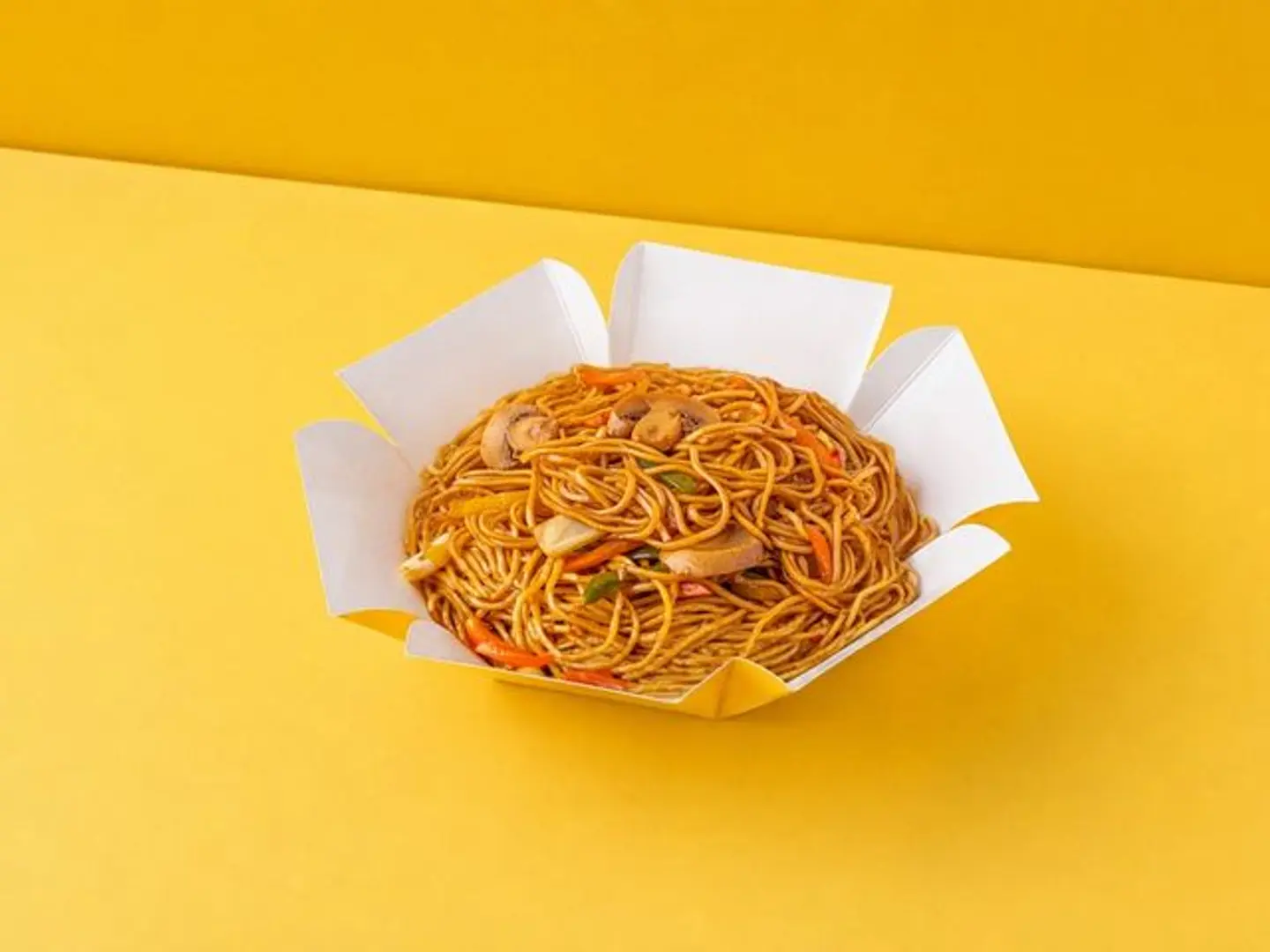 Vegetables Fire Wok Noodles
