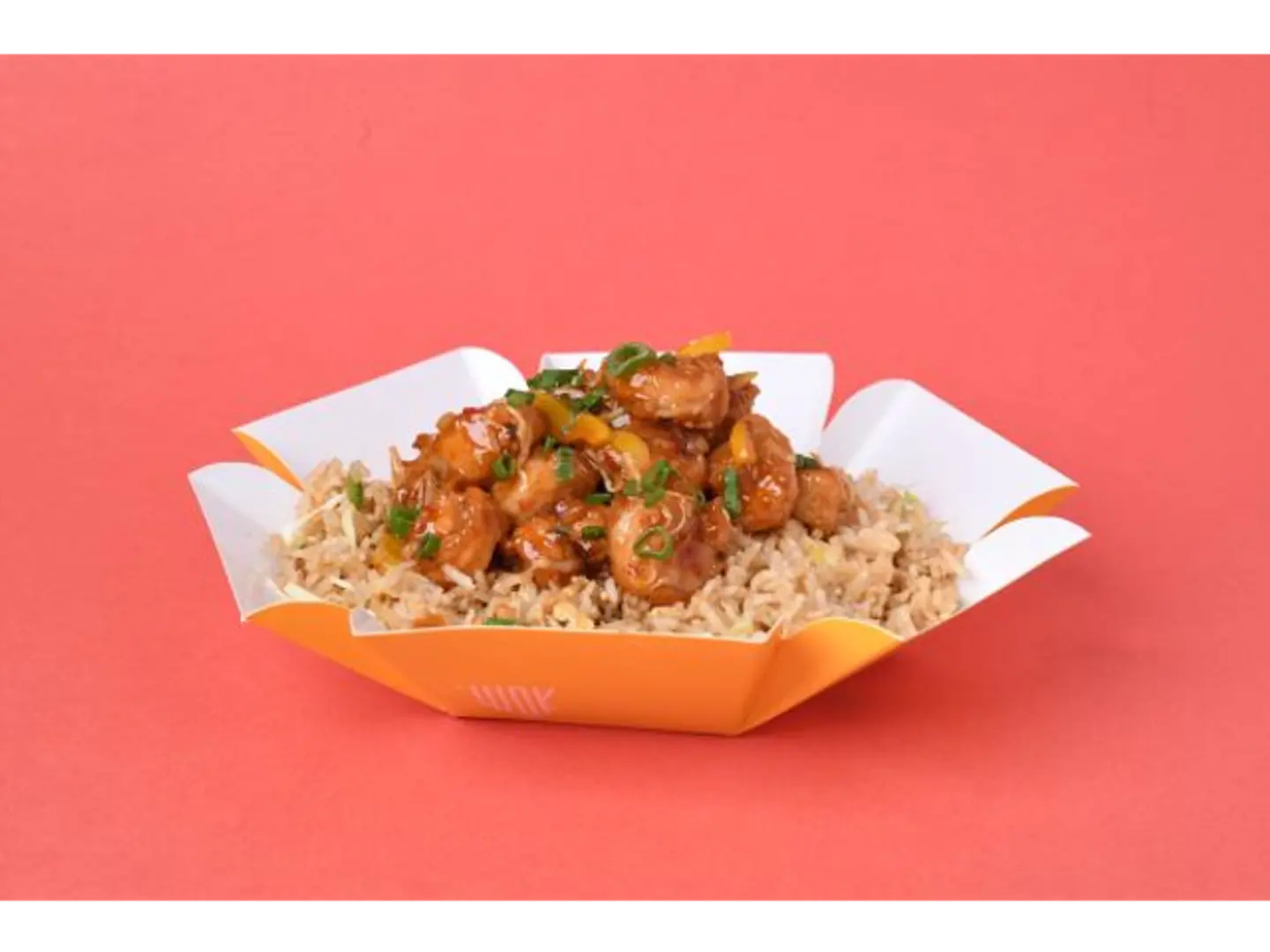 Shrimp Fire Wok With Rice