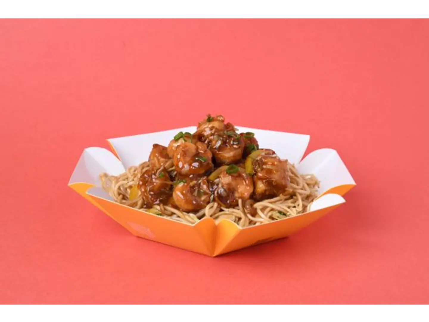 Shrimp Fire Wok With Noodles