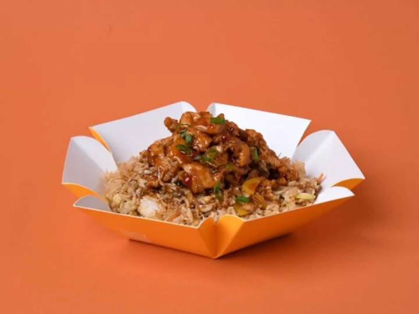 Chicken Sweet Sour With Rice