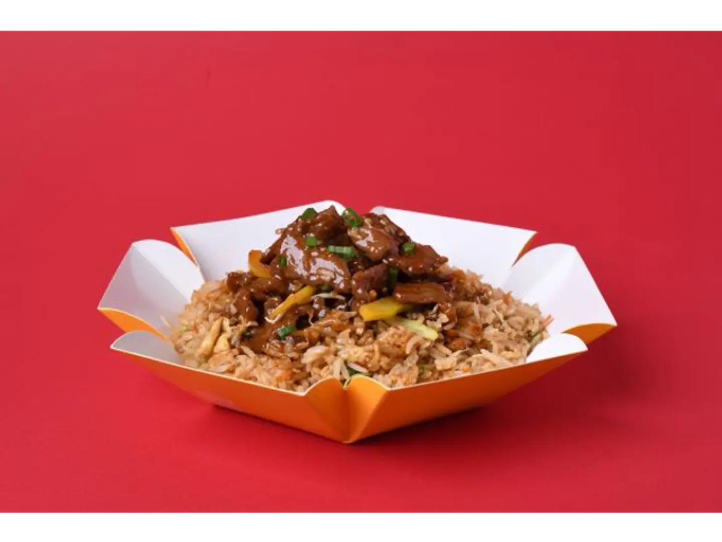 Beef Chili Garlic With Rice