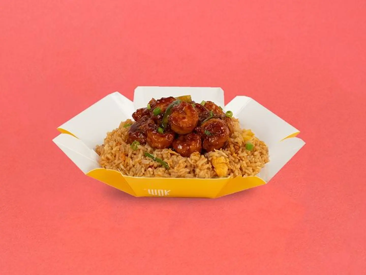 Shrimp Wok With Rice