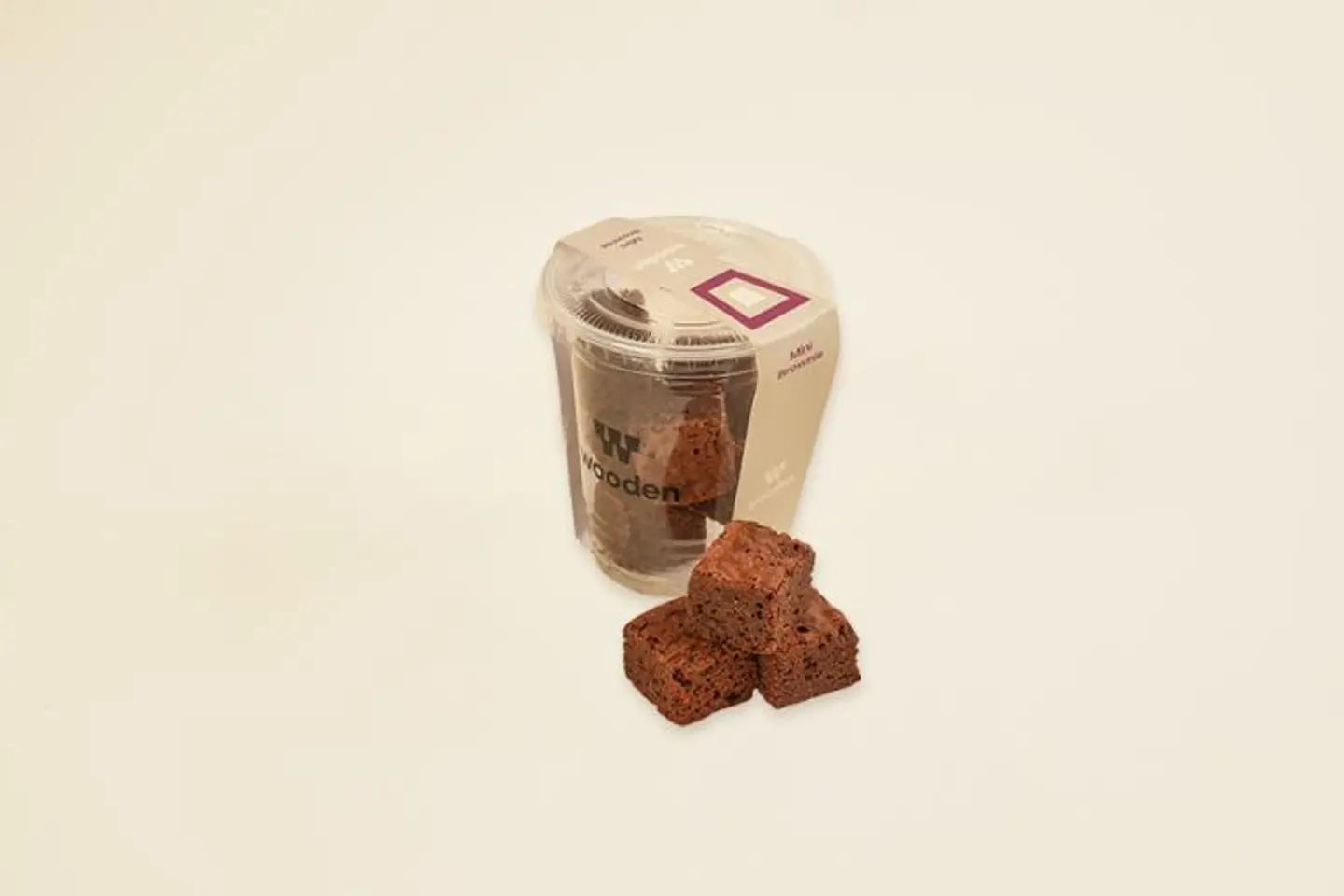 Wooden Mini Brownie