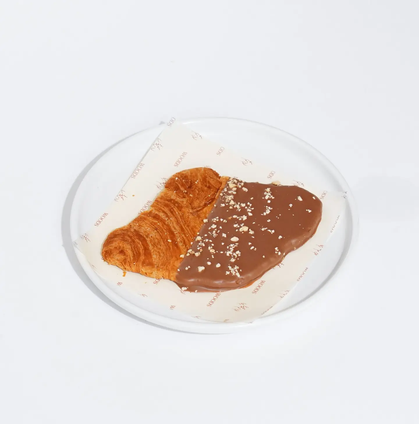 Flat Croissant Milk Chocolate