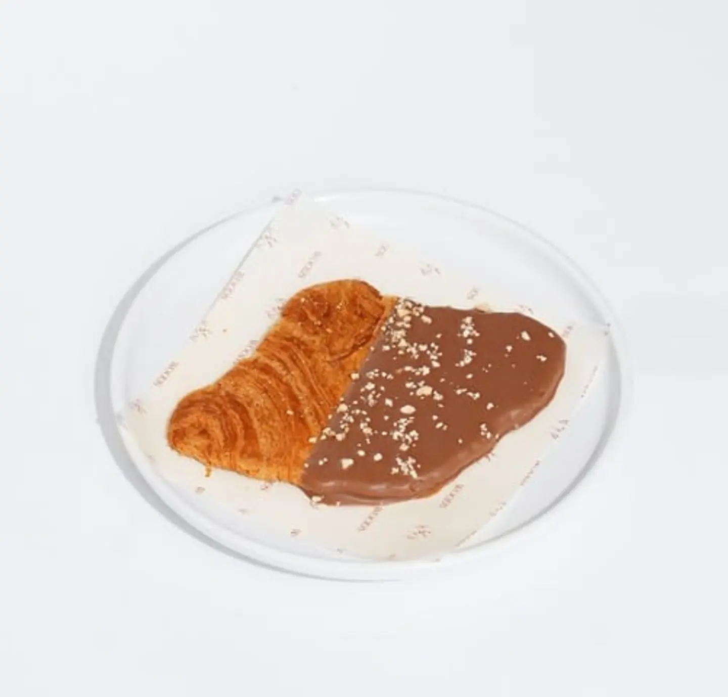 Flat Croissant Milk Chocolate