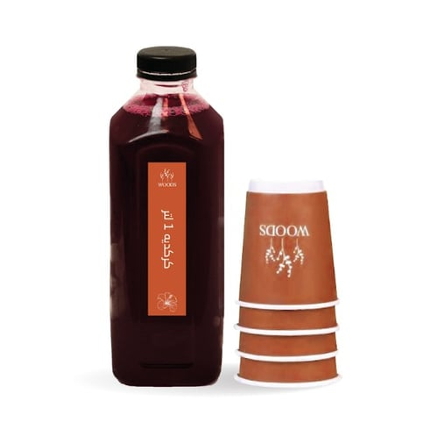 كركديه مثلج ١ لتر – ٥ أكواب