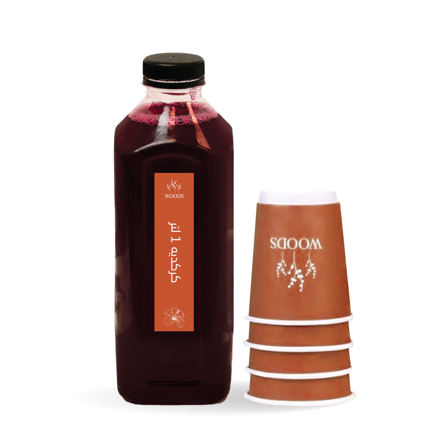 Iced Karkade 1 Liter 5 Cups