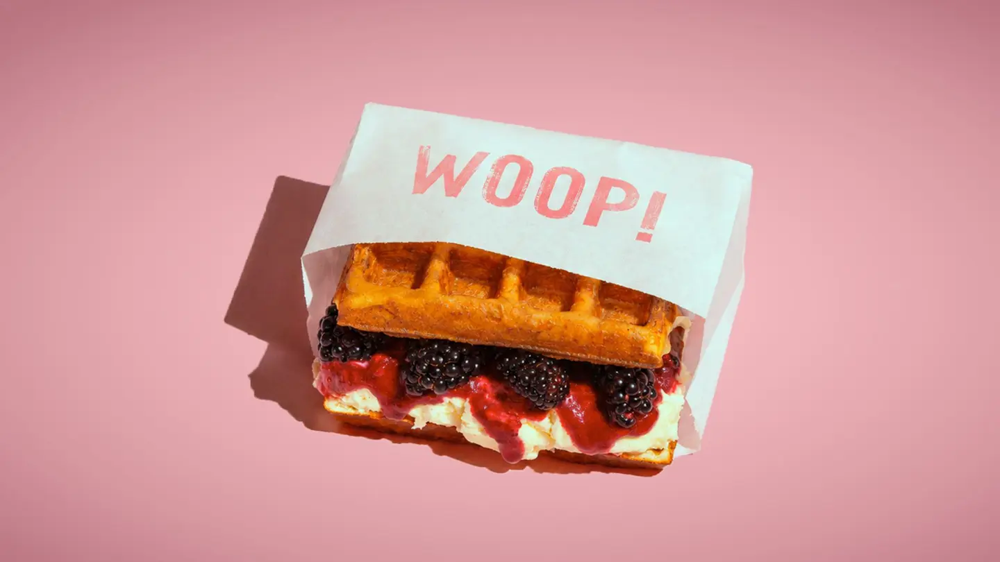Berries Waffle