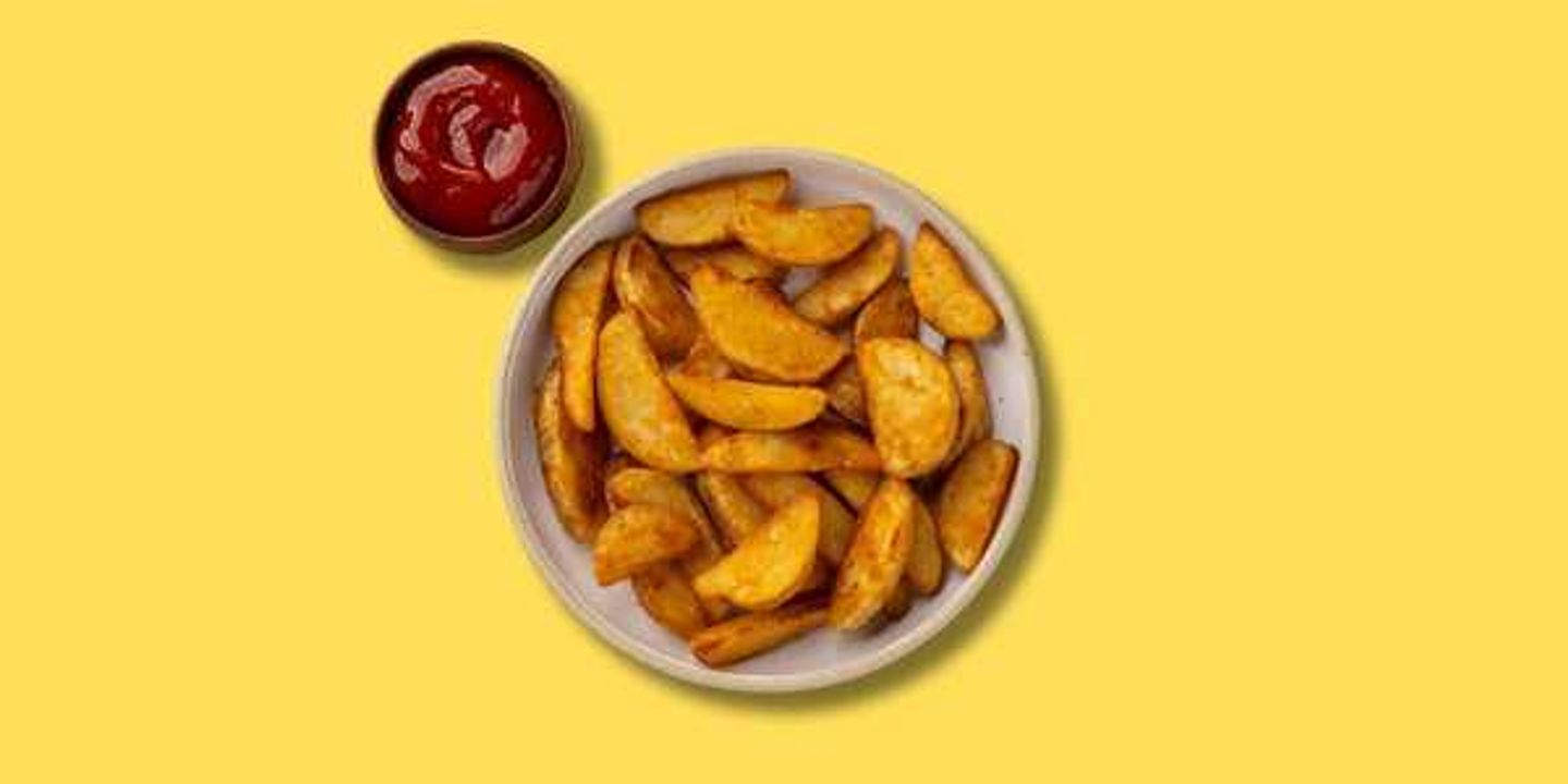 Fried Potato Wedges