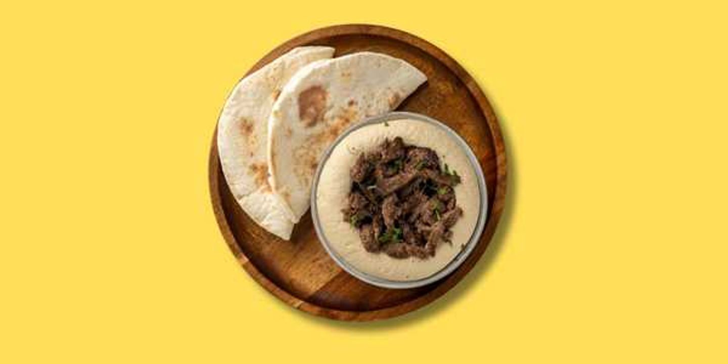 Hummus Beef Shawarma