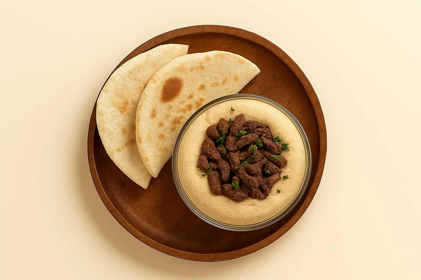 Hummus Beef Shawarma