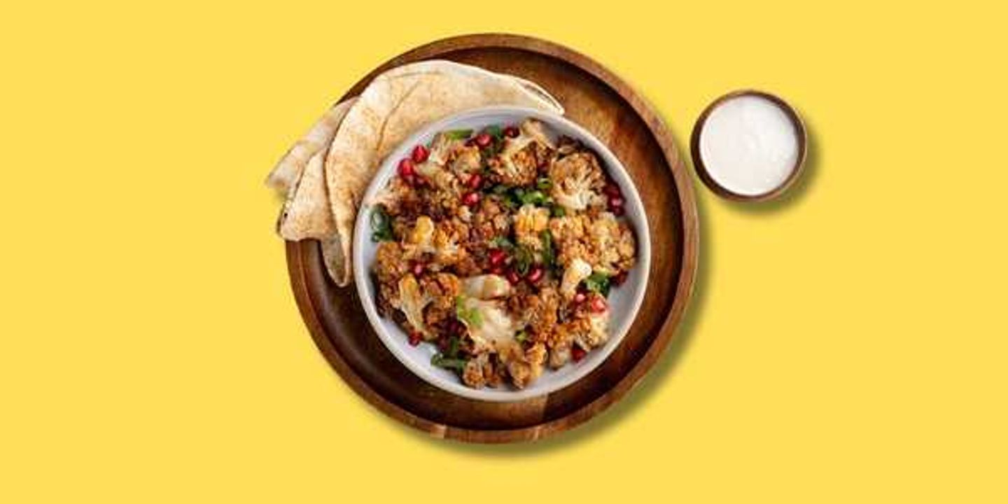 Roasted Cauliflower & Garlic Tahini