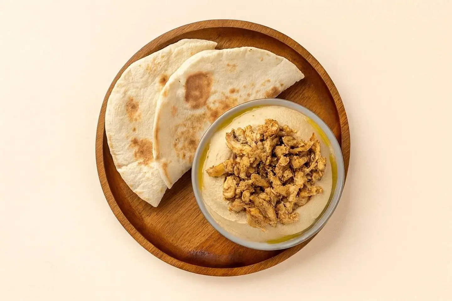 Hummus Chicken Shawarma