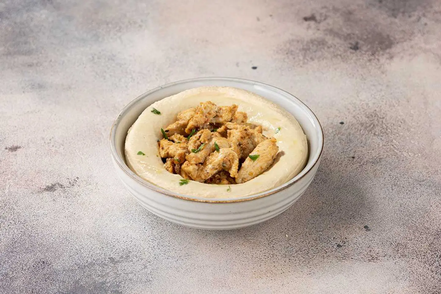 Hummus Chicken Shawarma