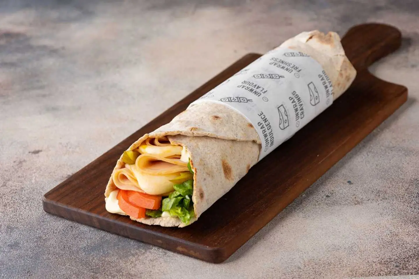 Turkey & Cheese Wrap