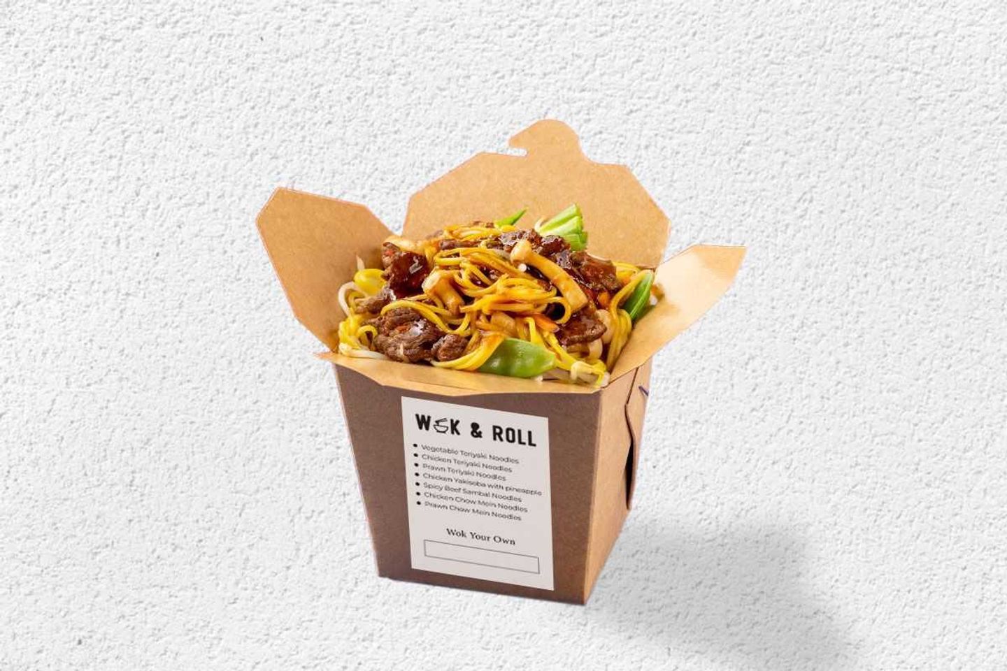 Spicy Beef Sambal Noodles