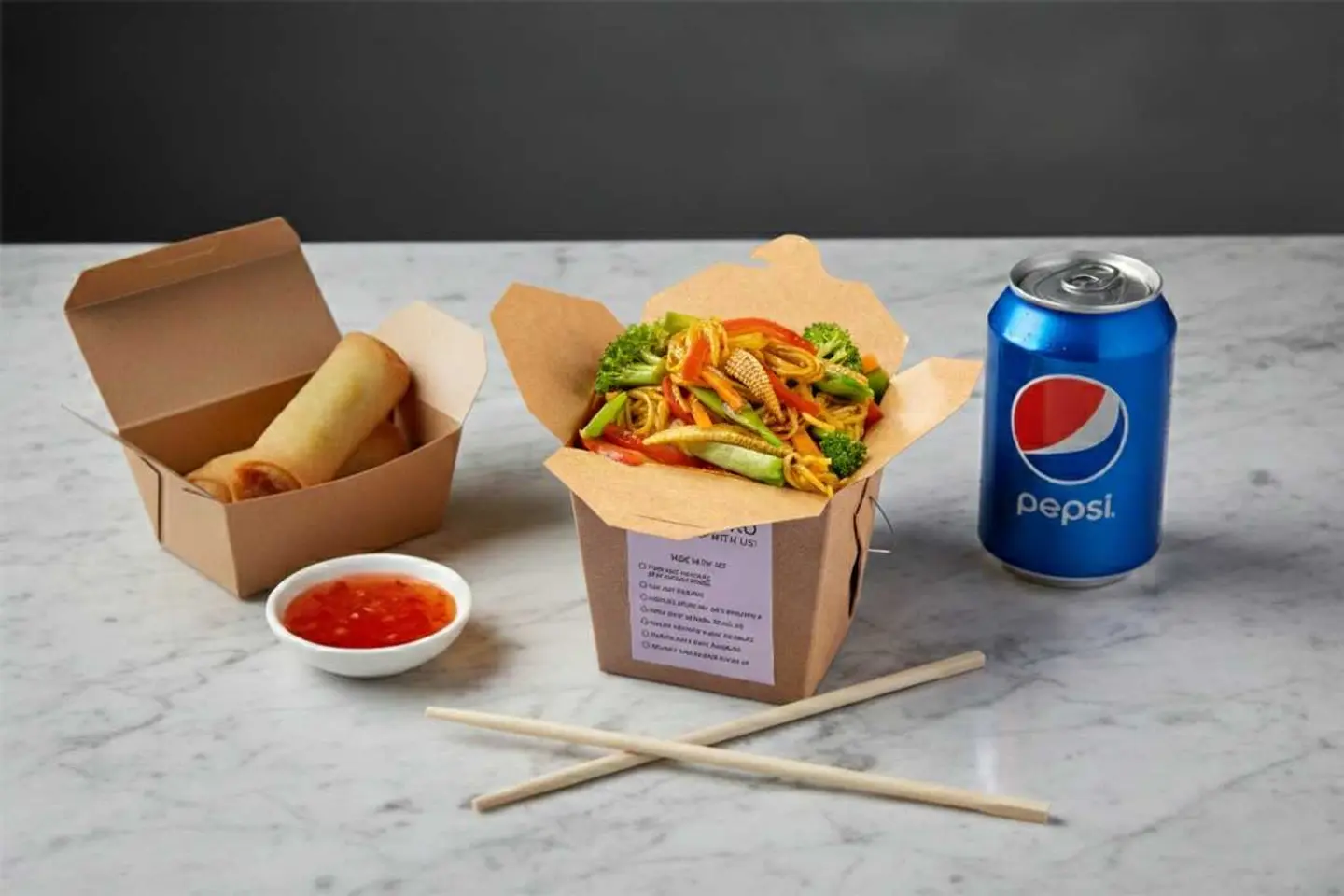 وجبة نودلز كومبو لشخص واحد