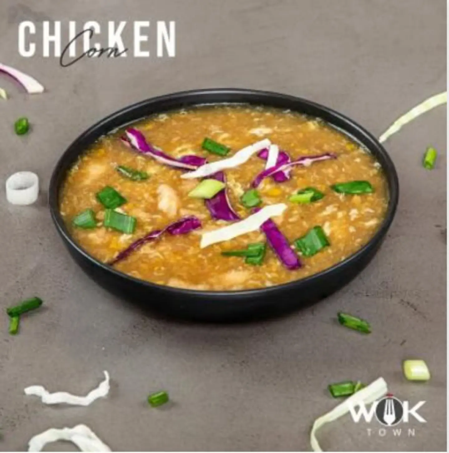 شوربة الذرة بالدجاج