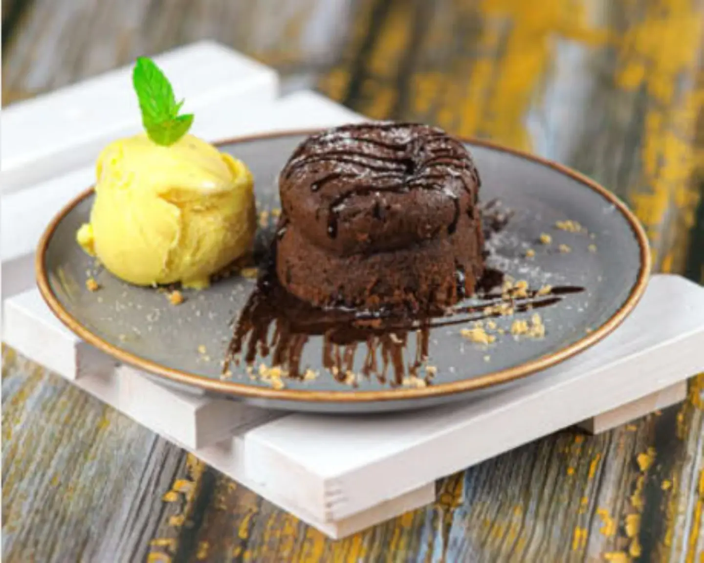 فوندان الشوكولاتة 1 قطعة