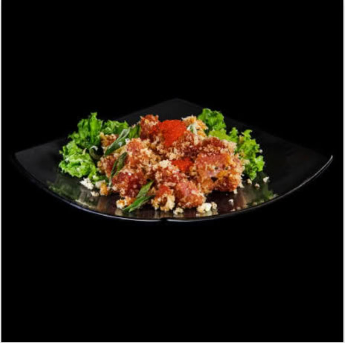 نصف سلطة تونة مقرمشة