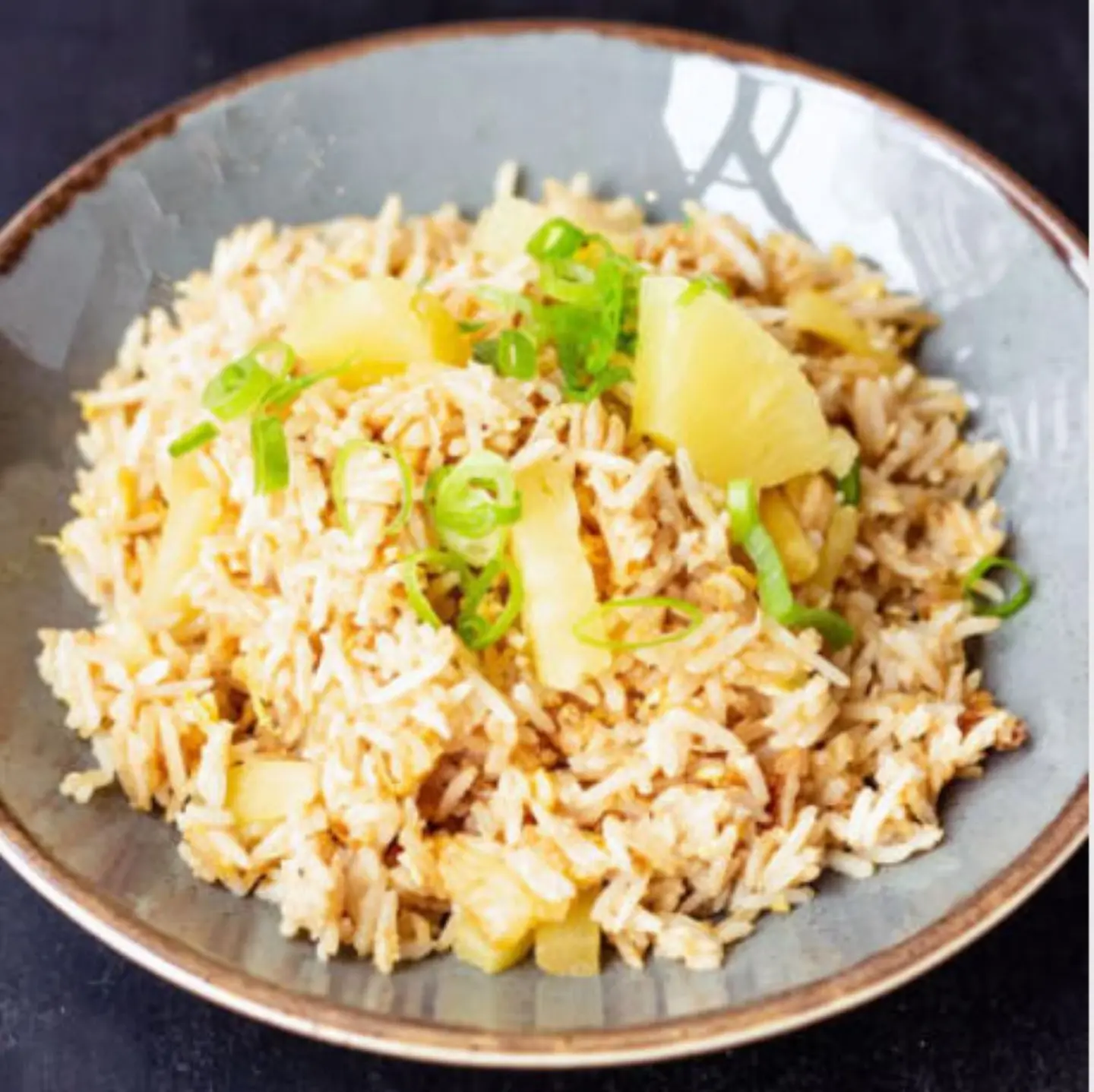 أرز مقلي بالأناناس