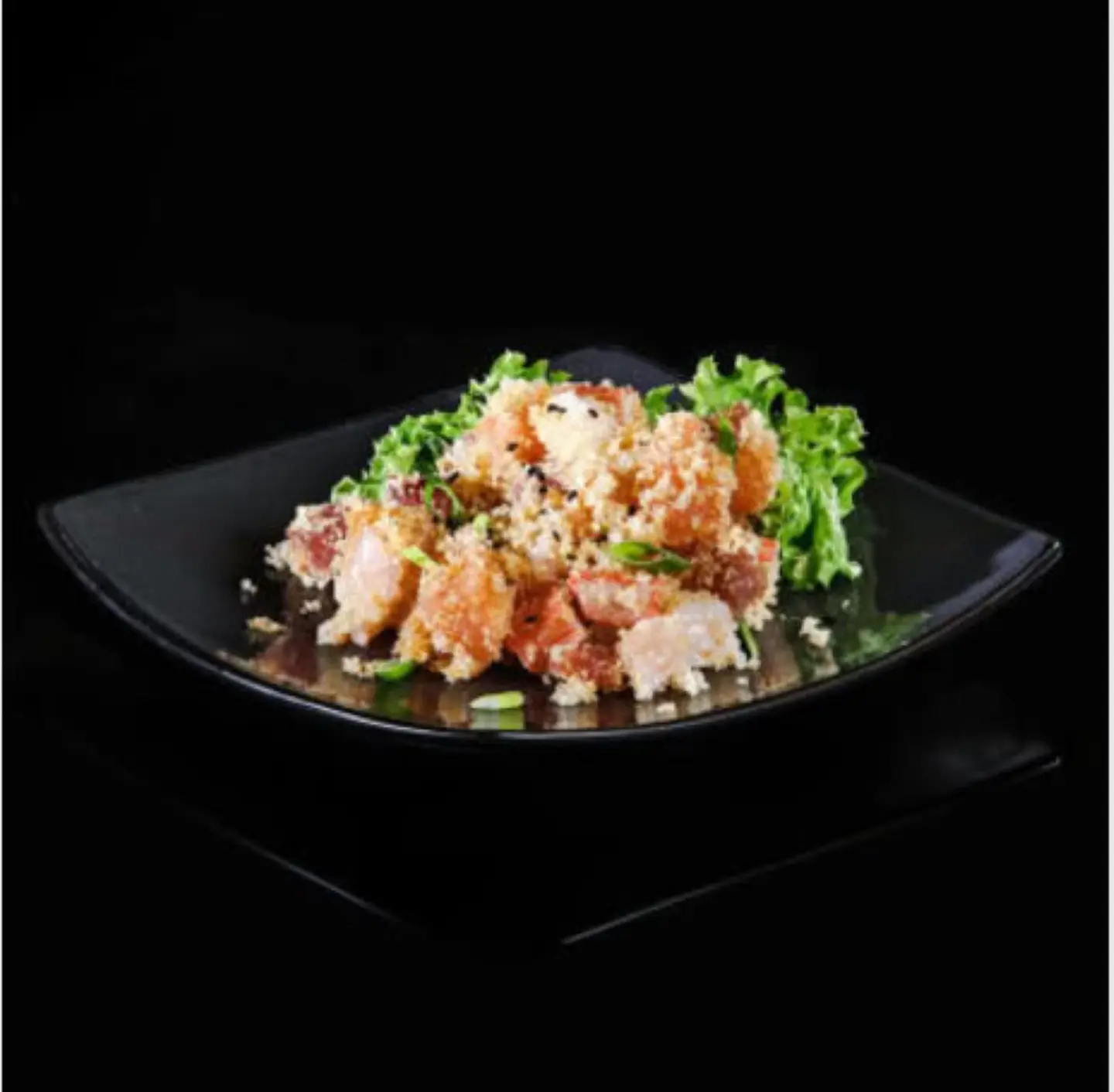 أطعمة بحرية مقرمشة وحارة