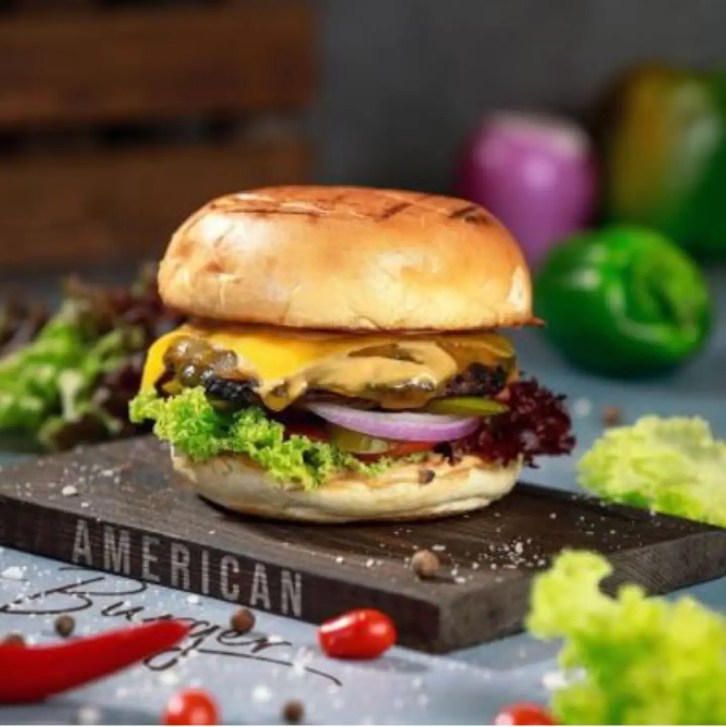 برجر أمريكي