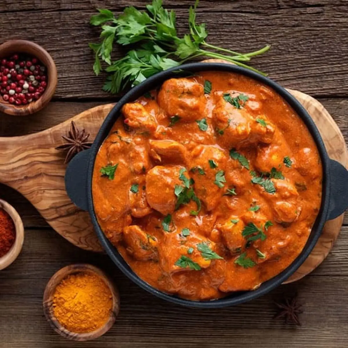 دجاج بالزبدة