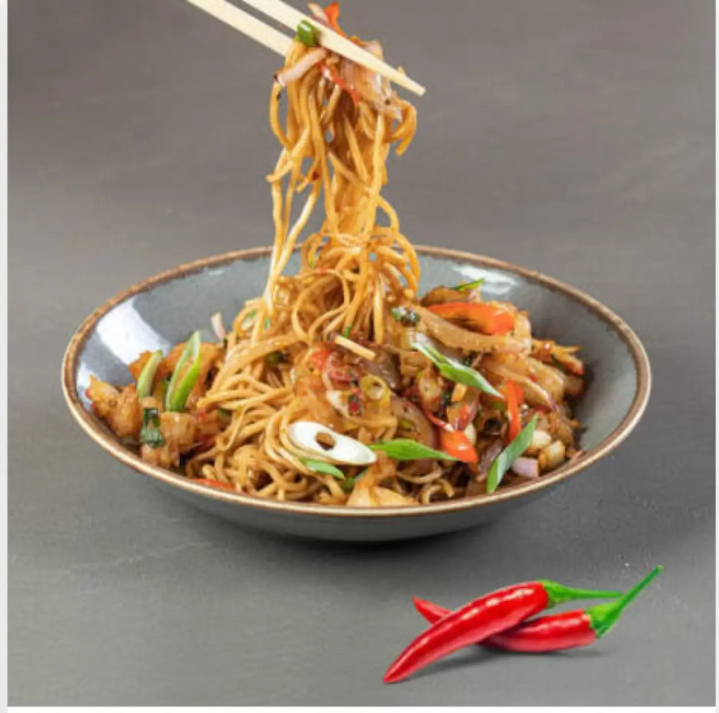 روبيان بالفلفل الأحمر