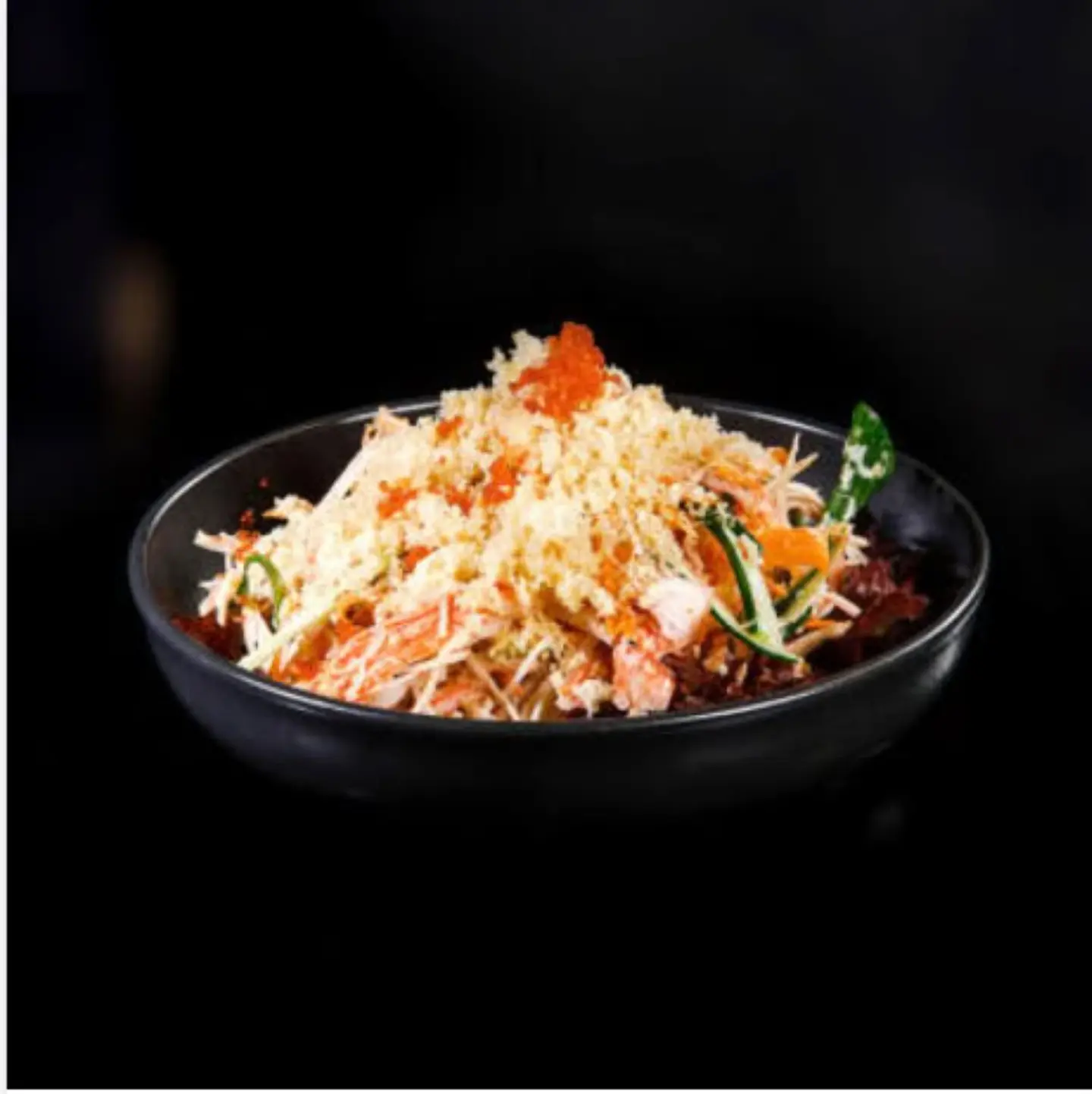 سلطة السلطعون الحارة