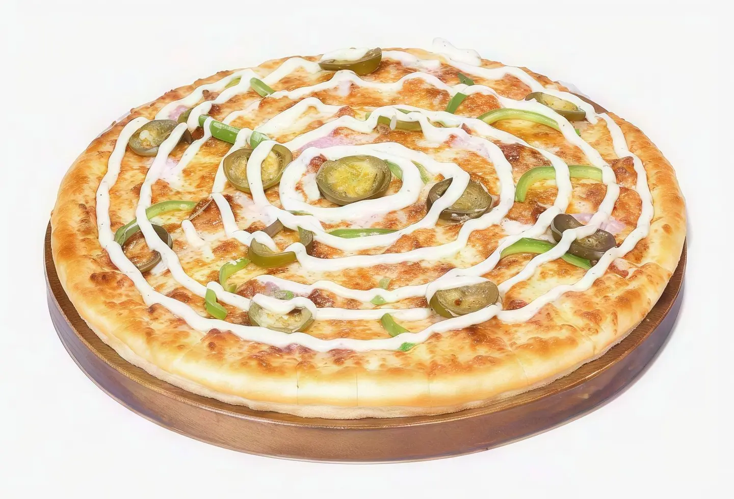 بيتزا رانش دجاج صغير