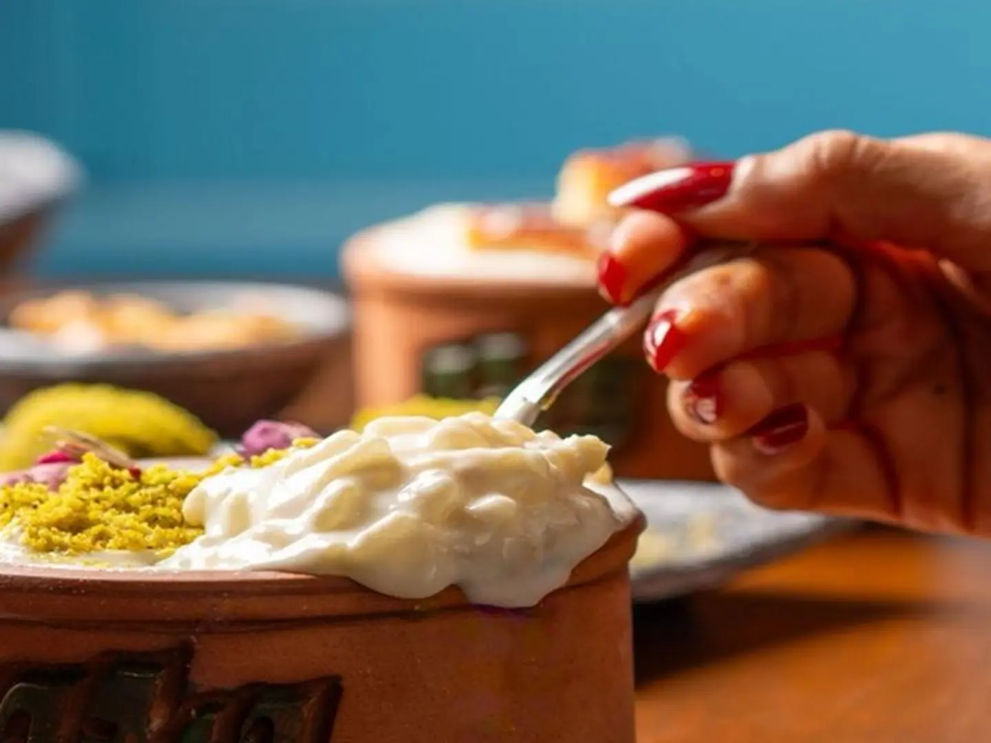 Rice Pudding With Pistachios