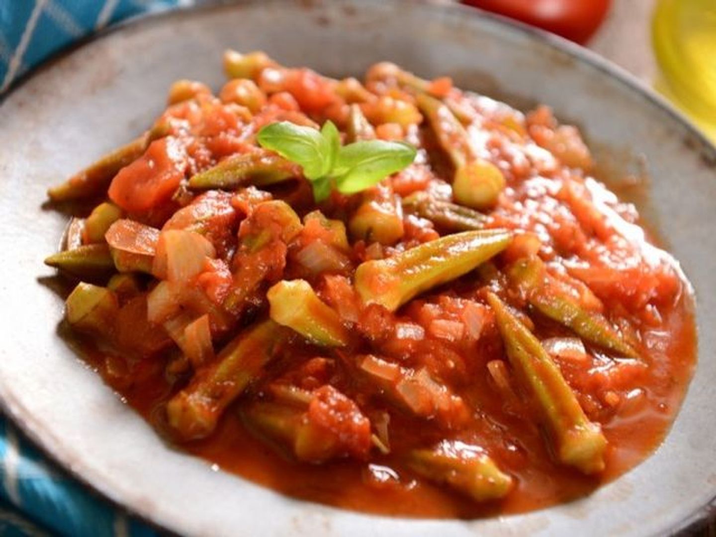 بامية باللحمة