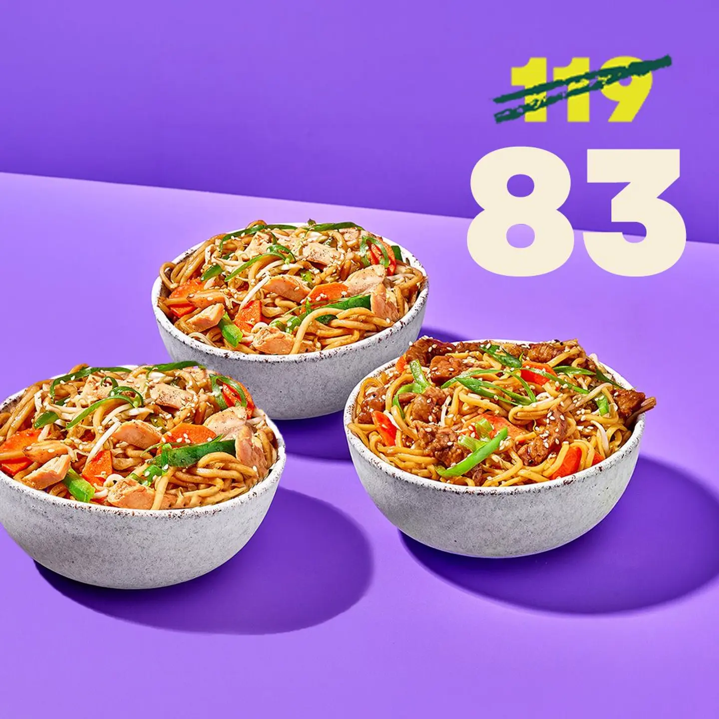 Chicken Noodles For Three