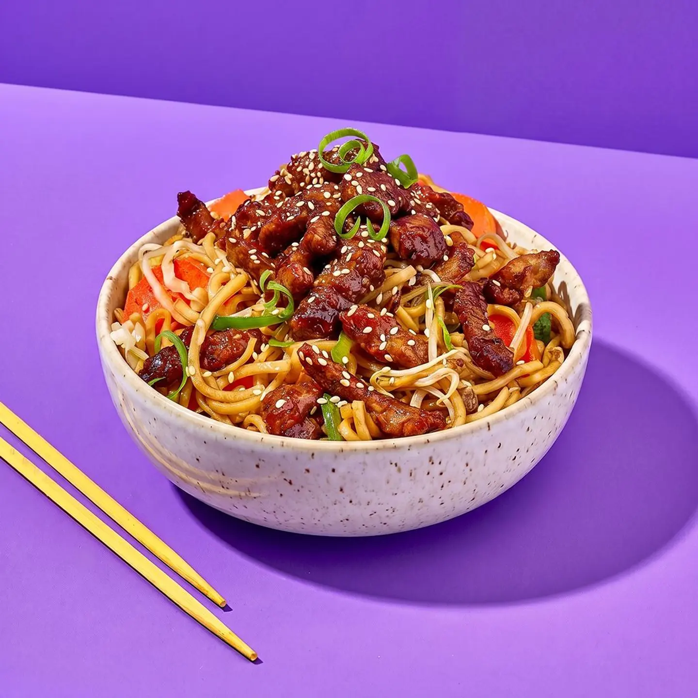 Double Protein Beef Noodles