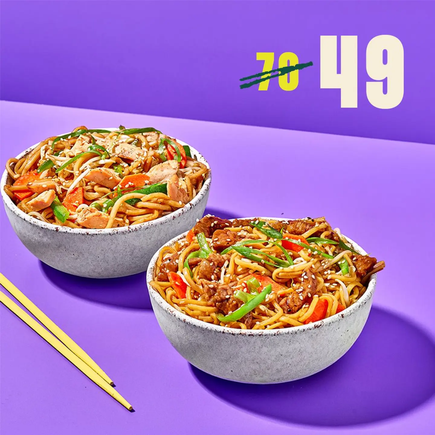 Chicken Noodles For Two