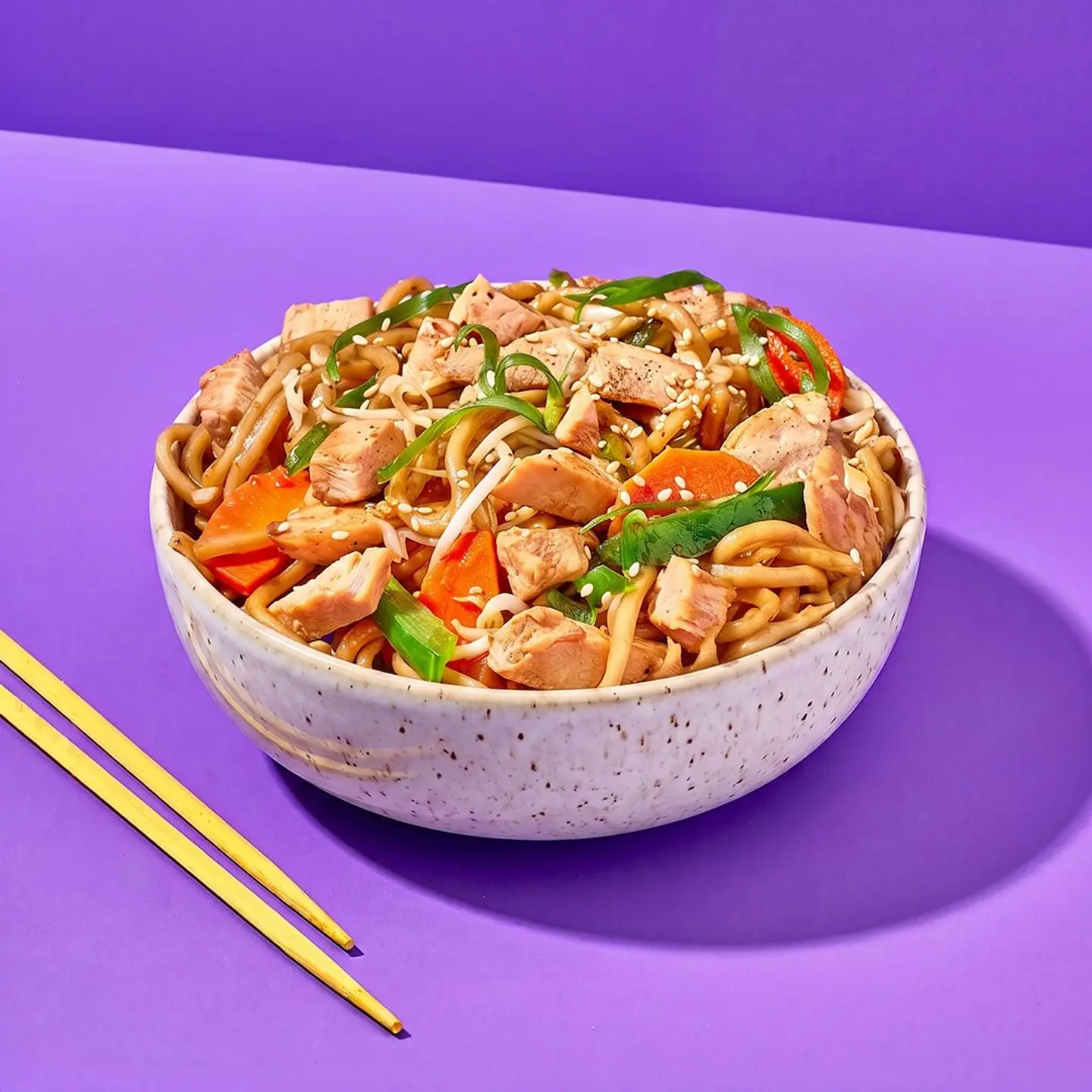 Double Protein Chicken Noodles