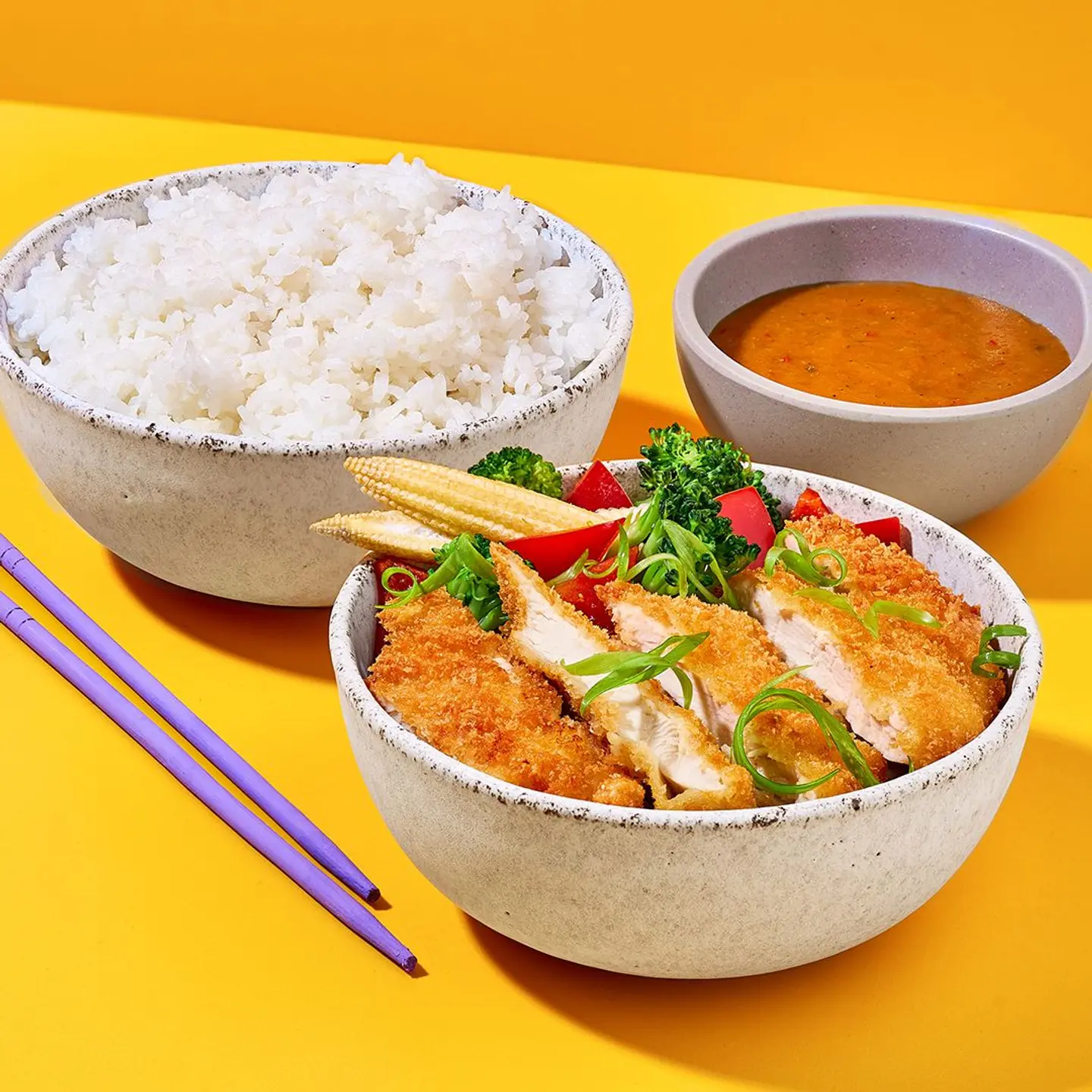 Chicken Katsu With Rice