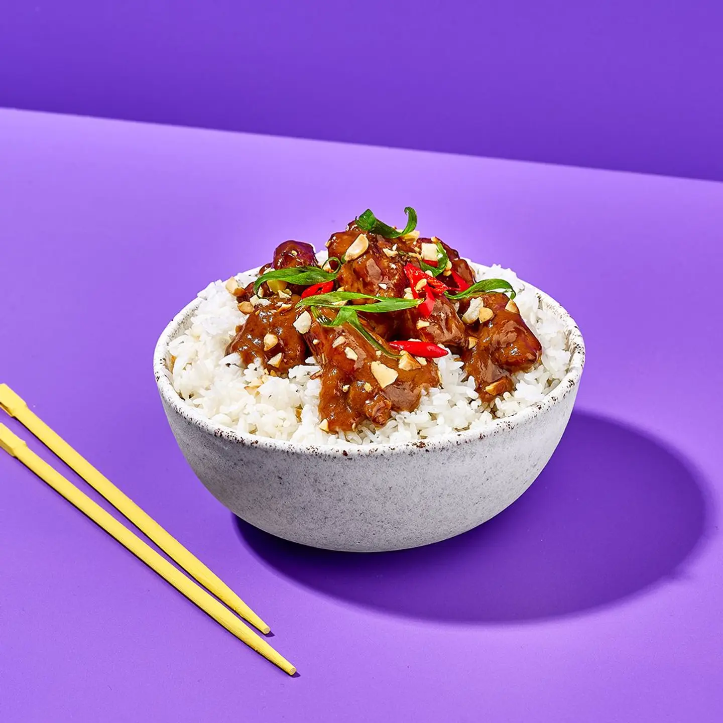 Chicken Satay Rice Bowl