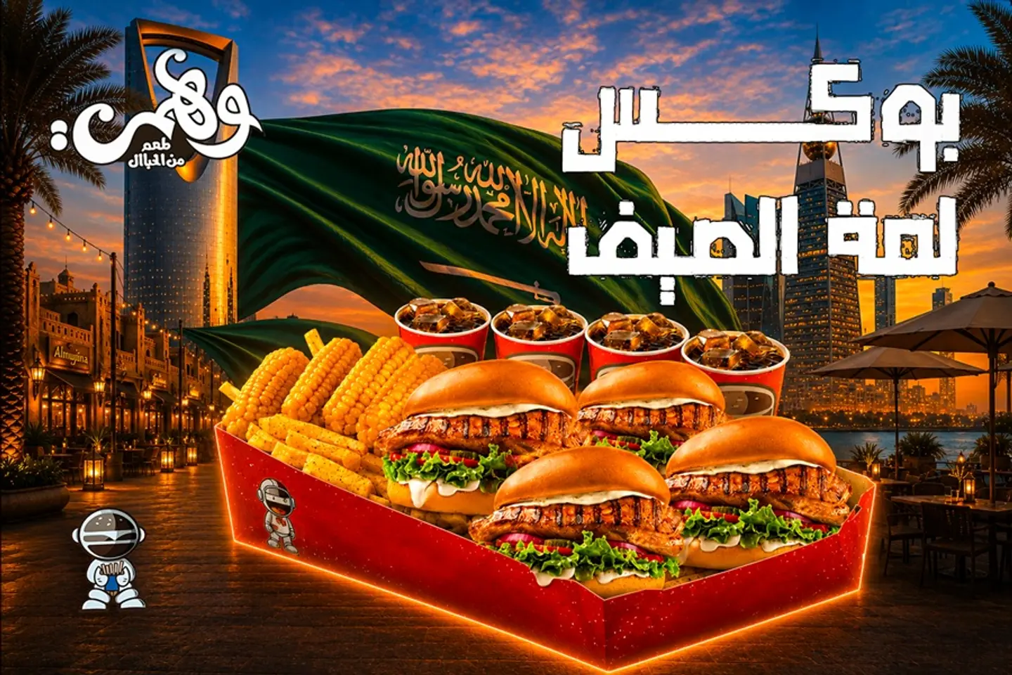 بوكس الصيف دجاج مشوي - هنجرستيشن