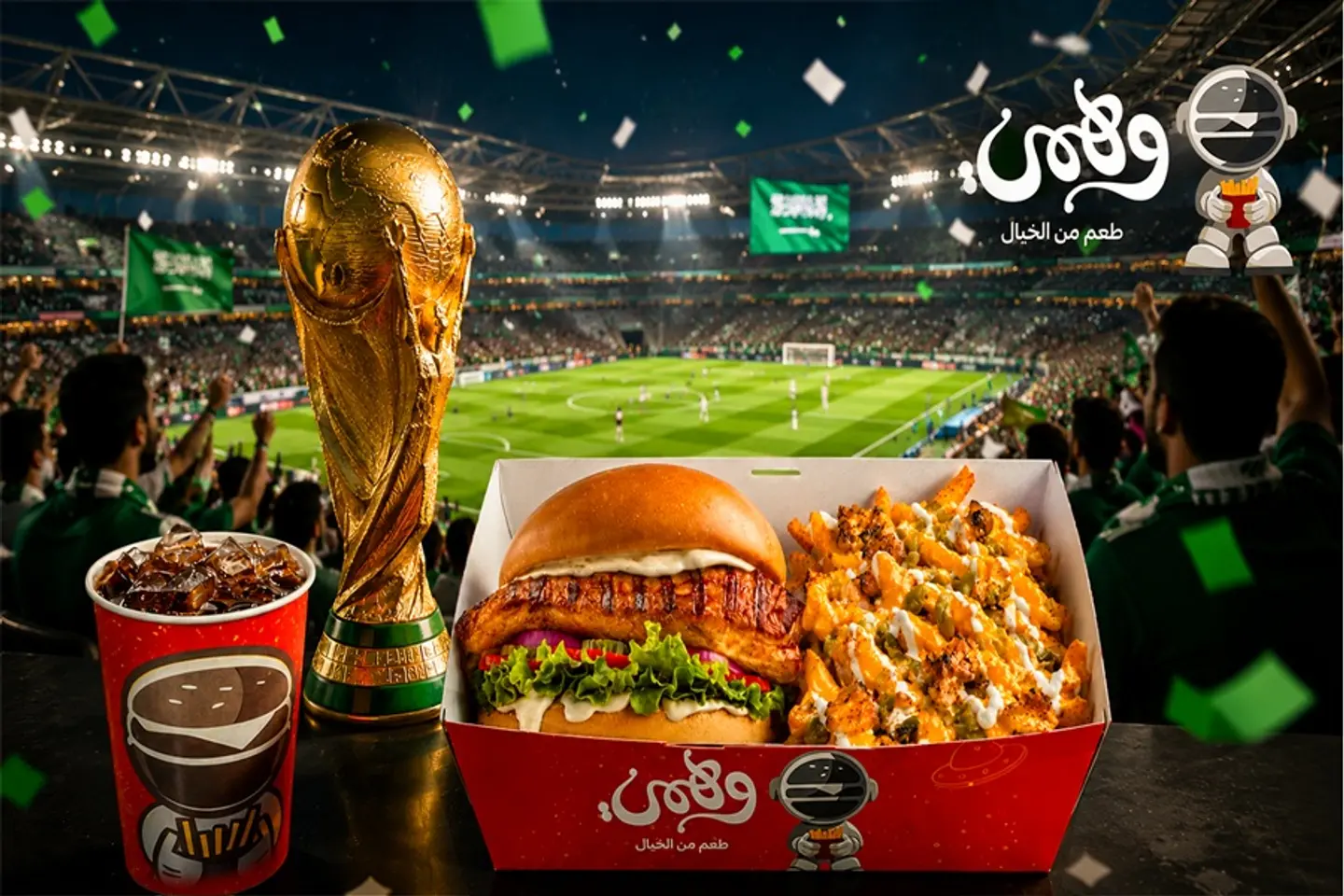 كومبو المونديال تشيكن هنجرستيشن