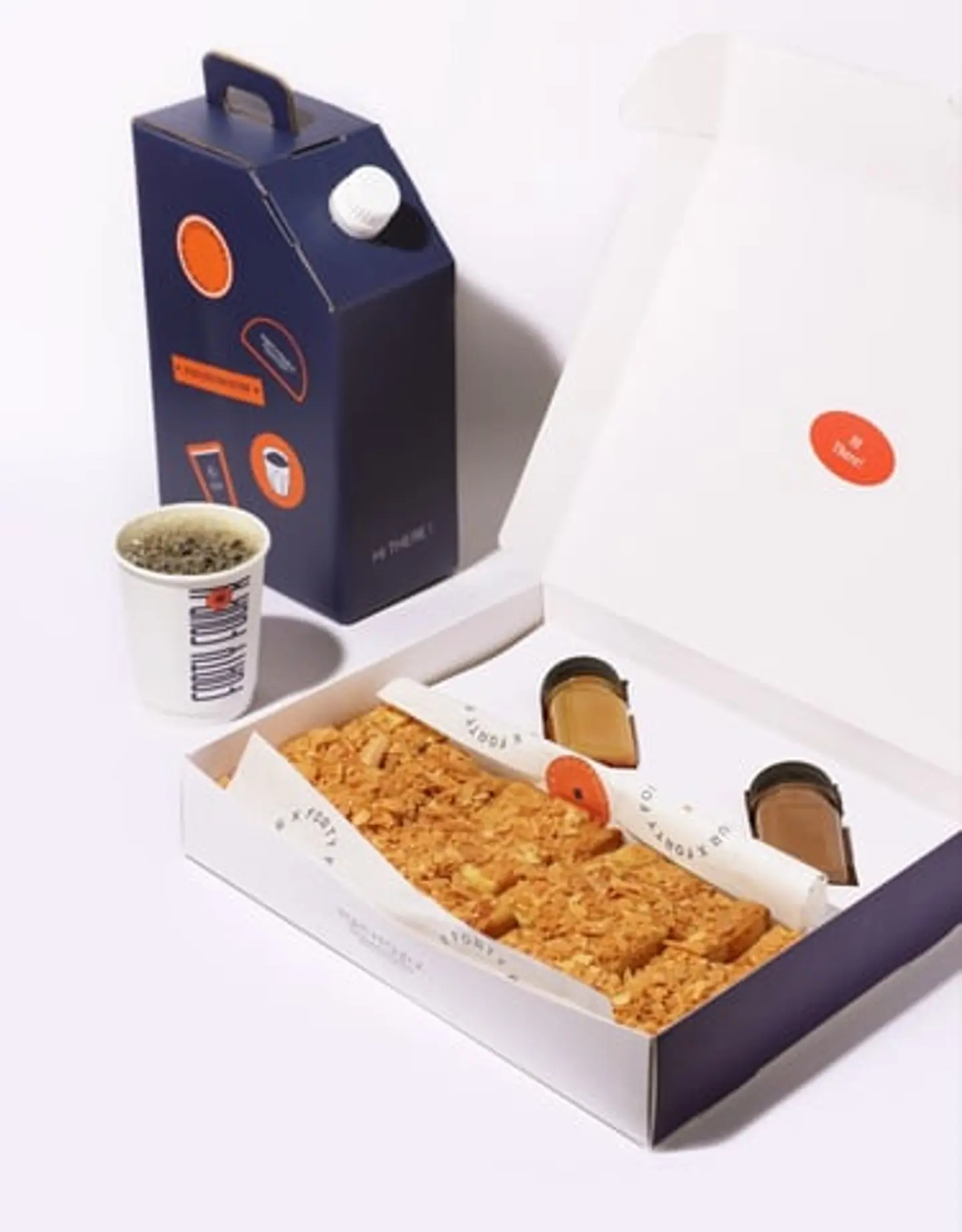 French Toast Box For Gatherings With 1 L Iced Drip Coffee