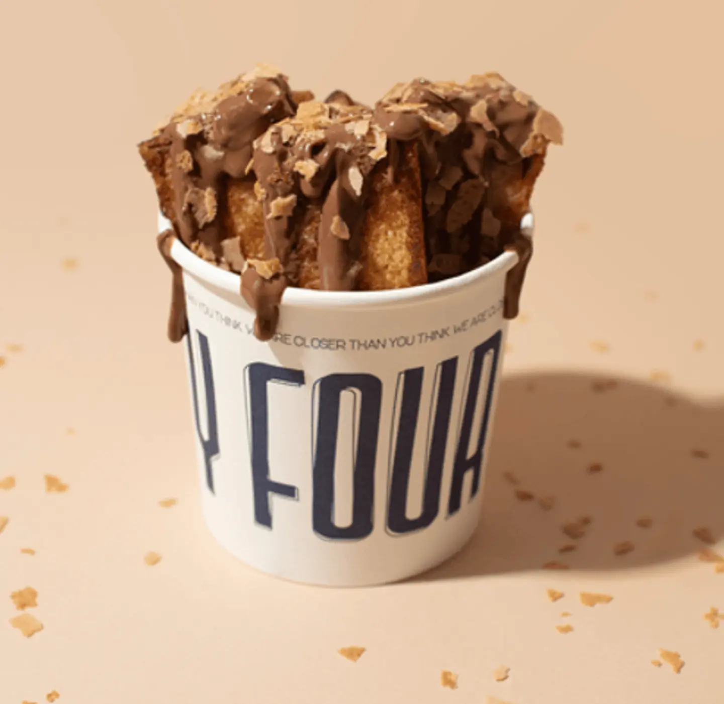 Cup French Toast Small